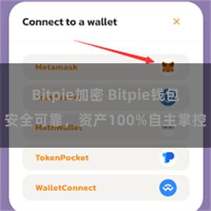 Bitpie加密 Bitpie钱包安全可靠，资产100%自主掌控