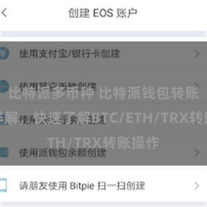 比特派多币种 比特派钱包转账教程详解，快速了解BTC/ETH/TRX转账操作