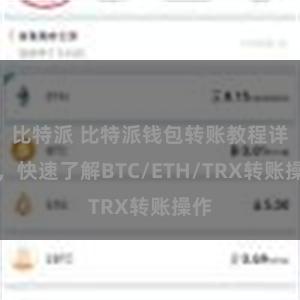 比特派 比特派钱包转账教程详解，快速了解BTC/ETH/TRX转账操作