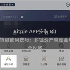 Bitpie APP安装 Bitpie钱包使用技巧：多链资产管理全攻略