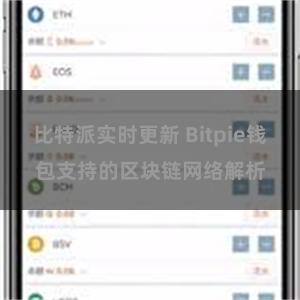 比特派实时更新 Bitpie钱包支持的区块链网络解析