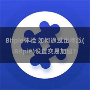 Bitpie体验 如何通过比特派(Bitpie)设置交易加速？