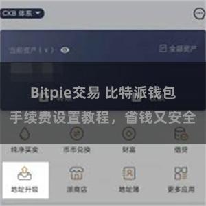 Bitpie交易 比特派钱包手续费设置教程，省钱又安全