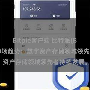 Bitpie客户端 比特派(Bitpie)钱包市场趋势：数字资产存储领域领先者持续发展。